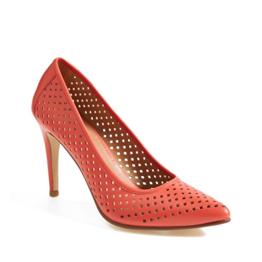 Halogen red heels